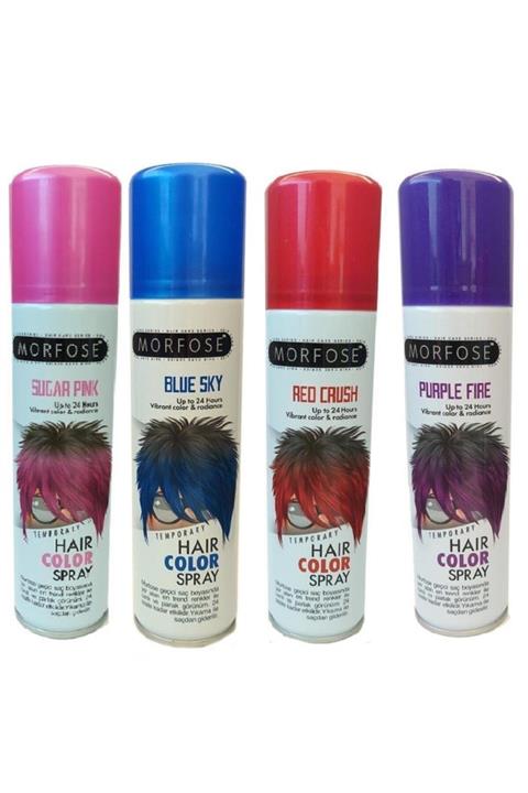 Morfose Hair Color Spray 150 ml Renkli Saç Spreyi