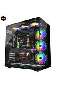 GamePower Warcry A-rgb 6 Fanlı Kumandalı Gaming Oyuncu Bilgisayar Kasası Psu Yok