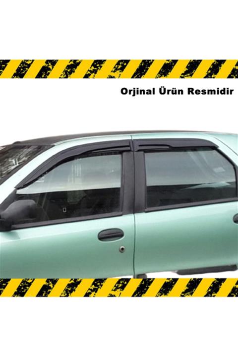Point Fiat Palio Mügen Cam Rüzgarlığı Tüm Kasalara Uyumlu 4 Lü Set