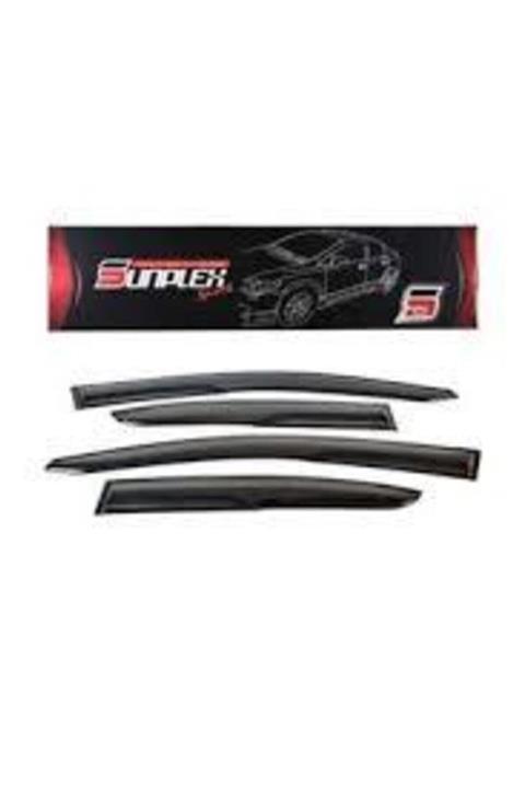 SUNPLEX Renault Megane 2 Mugen Tip 4'lü Cam Rüzgarlığı