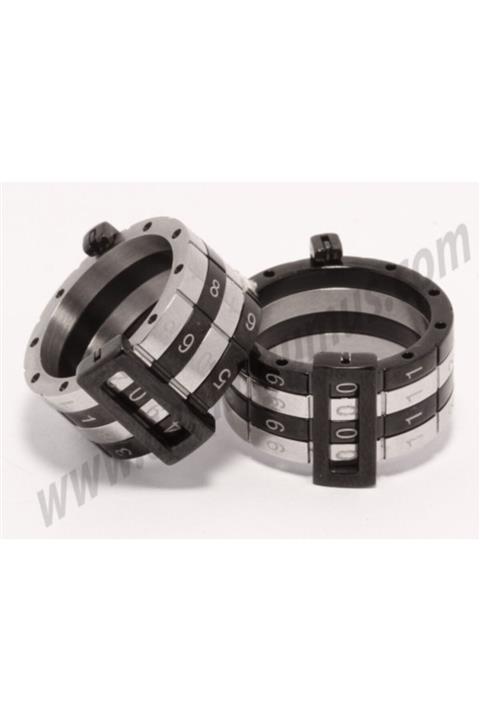 Canka Siyah Beyaz Tarihli Swatch Çelik Alyans