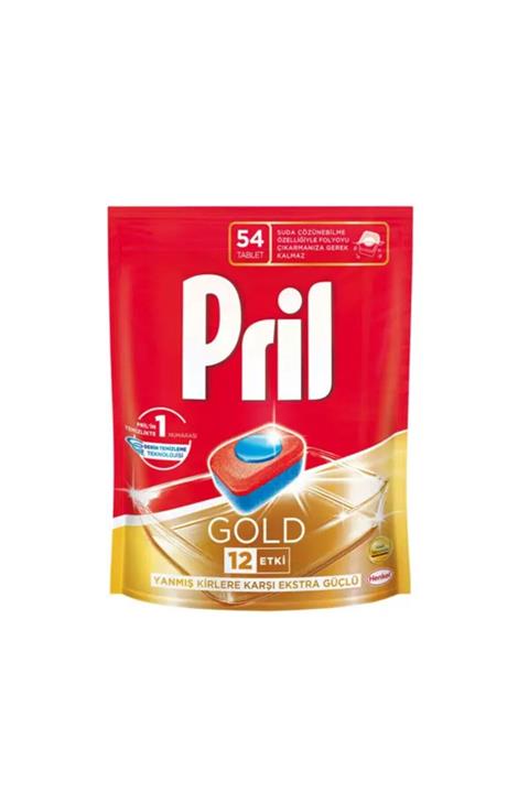 Pril PRİL BULAŞIK MAKİNE TABLETİ 54 LÜ 2 ADET