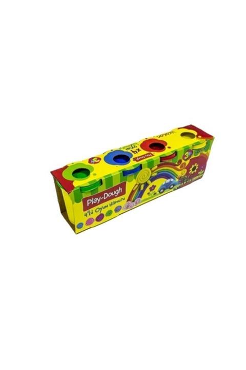 Play Dough Bank 4 Renk Oyun Hamuru