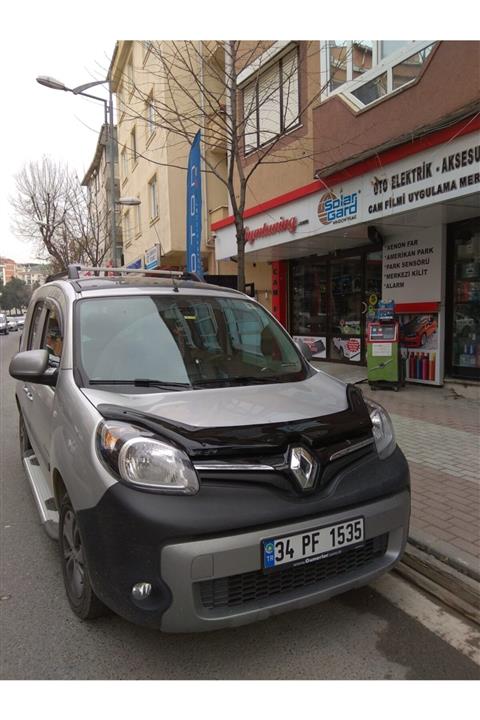 Aksesuar Renault Kangoo 2014 Sonrası Ön Kaput Koruma Kaput Rüzgarlığı