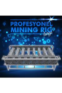 senoben Profesyonel Mining Rig Large Fansız