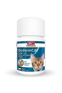 Pet Active Biodermcat Kediler Için Tüy Dökülme Önleyici Biotin Ve Çinko Tableti 30 Gr