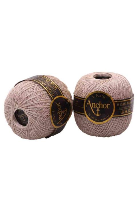 Simisso Anchor Merserize Dantel Ipi No 50 Ekru