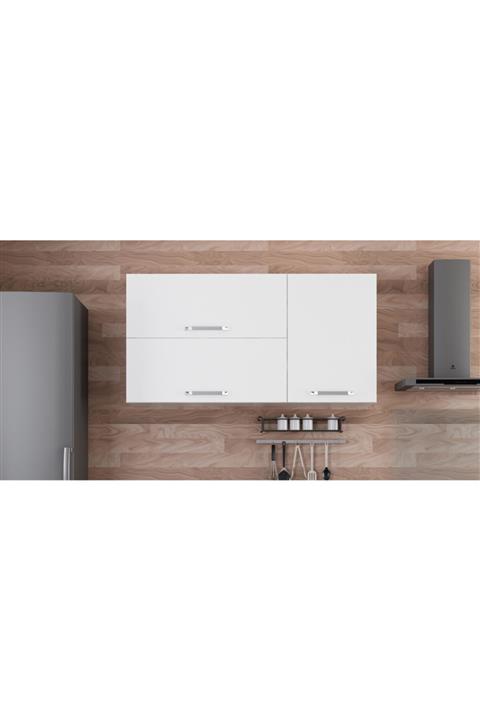 Minar 140 Cm Mutfak Dolabı Beyaz 140-b2-üst Modül