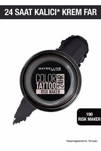 Maybelline New York Krem Göz Farı - Color Tattoo 24HR 190 Risk Maker 3600531581503