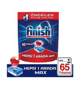 Finish Hepsi Bir Arada 65 Tablet Bulaşık Makinesi Deterjanı