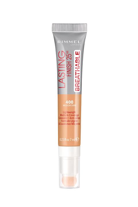 RIMMEL LONDON Kapatıcı - Lasting Finish 25HR Breathable Concealer 400 Medium Dark 3614224426033