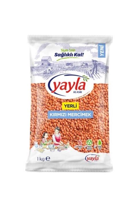 Yayla Kırmızı Mercimek 1kg