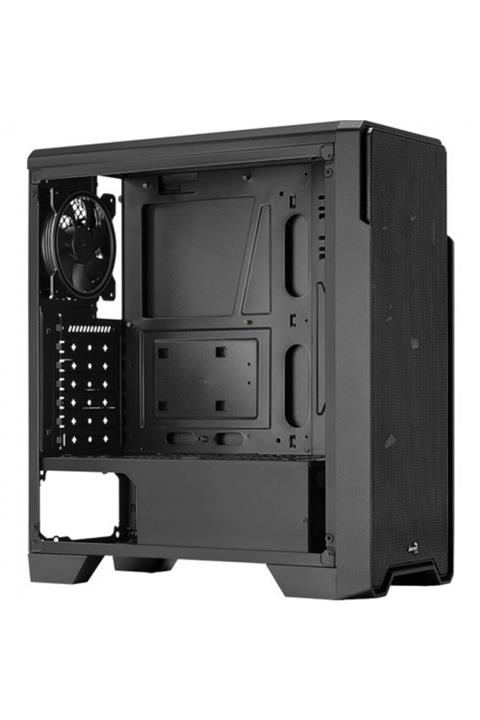 AEROCOOL Ore Saturn 500w 4x12 cm Frgb Fan Mıdı Tower 2xusb2.0/1xusb3.0 Siyah Gamıng Kasa Ae-ors-500