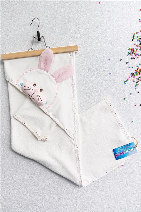 Babymod Tavşan Figürlü Bebek Kurulama Havlu