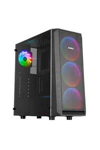 Everest X-mesh 4-rainbow Fan 500w 1-usb 3.0 1-usb 2.0 Gaming Oyuncu Kasası