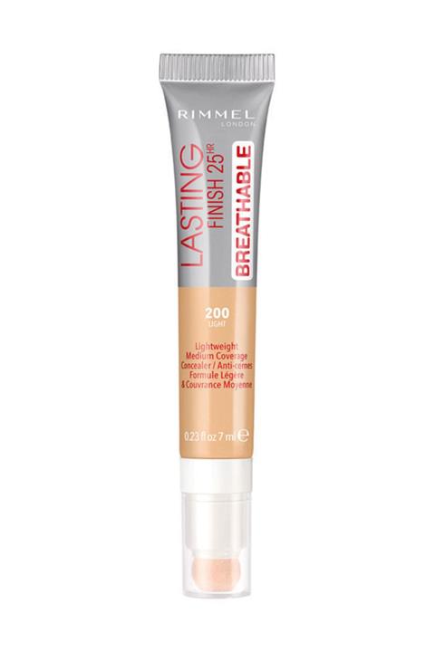 RIMMEL LONDON Kapatıcı - Lasting Finish 25HR Breathable Concealer 200 Light 3614224426019