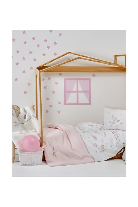 Karaca Home Sweet Bird Cotton Bebek Nevresim Takımı
