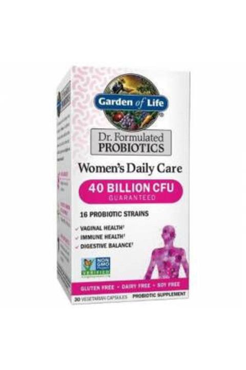 GARDENLIFE Dr. Formulated Probiotic Womens Daily Care 30 Vejeteryan Kapsül
