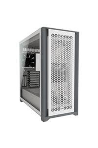 Corsair 5000d Airflow Cc-9011211-ww Usb 3.1 Temperli Cam Beyaz E-atx Mid-tower Gaming (oyuncu) Kasa