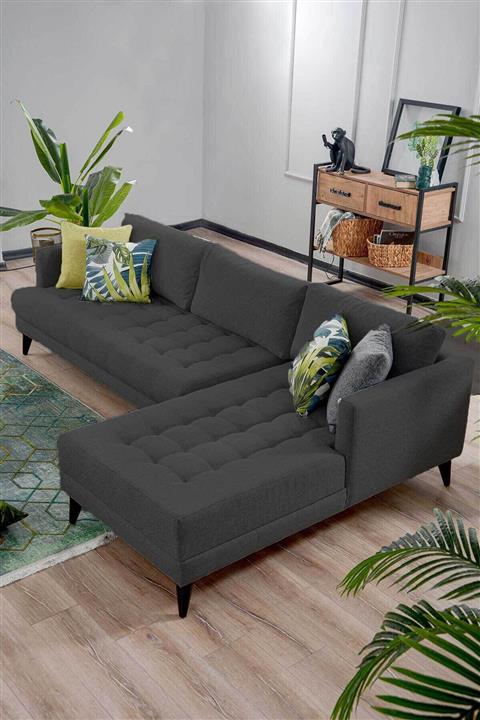 We&homy Pera Köşe Koltuk Sağ Antrasit Dairenize Teslim