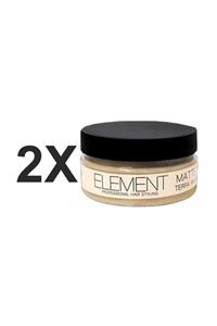 Element Matte Terra Wax 300 Ml (150 Ml  X 2 Adet) No2 Mat