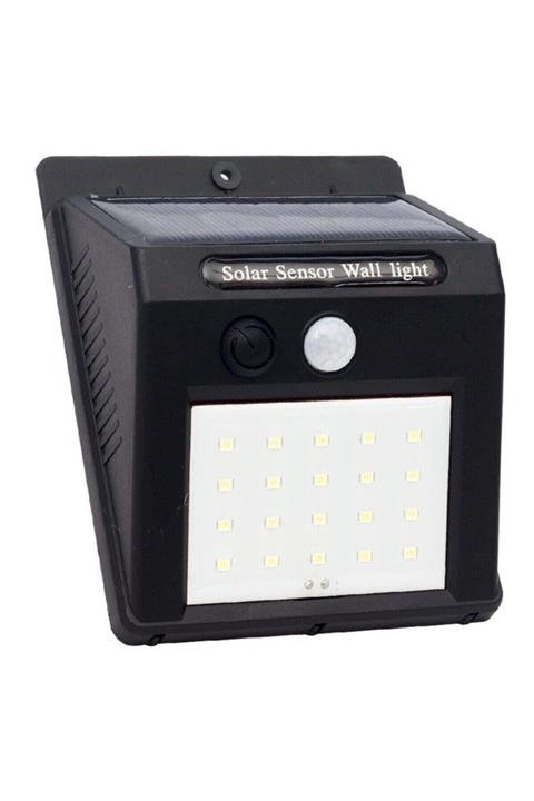 Starmax Sm-8006 Solar Sensörlü Duvar Tipi Led Aplik Güneş Enerjili Projektör Fener Işıldak