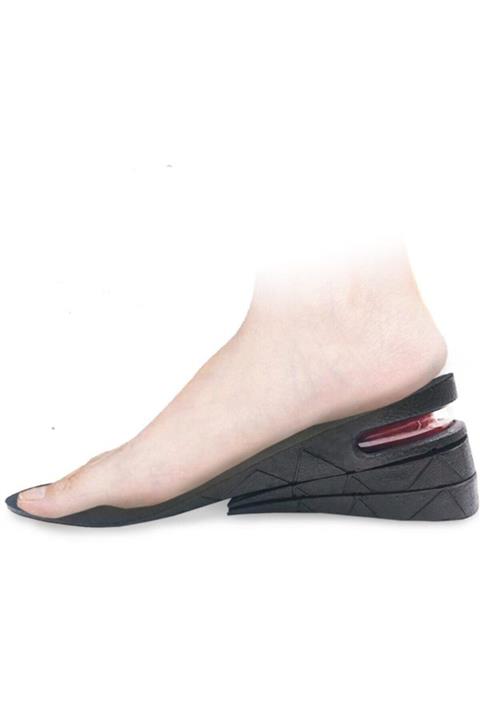 Hediye Paketim Ünisex 7 Cm Tam Boy Uzatıcı Tabanlık Hava Yastıklı Uzatan Ayakkabı Tabanlığı Gizli Topuk Yükselten
