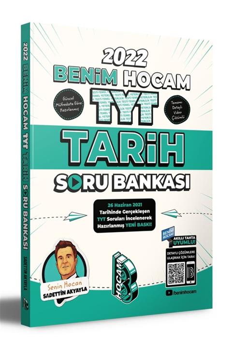 Benim Hocam Yayınları 2022 Tyt Tarih Soru Bankası
