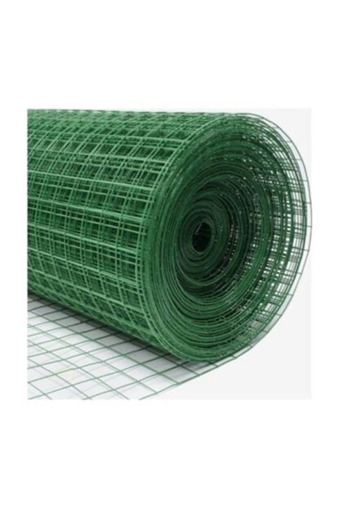 Tellioğlu Metal Puntalı Pvc Çit Teli 50*50 2mm 200 Cm 50m2