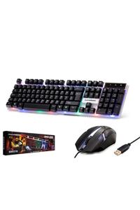 HADRON H837q Klavye Mouse Set Oyun Ledli Q