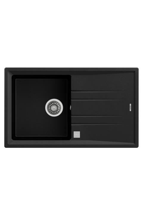 Teka Stone 50 B-tg Tek Gözlü Siyah Eviye