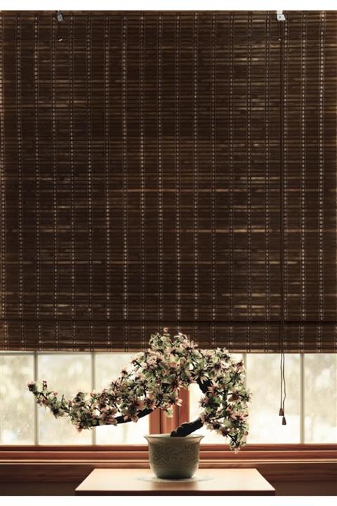 Linadora Katlamalı Bambu Stor Likya