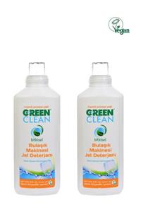 U Green Clean Portakal Yağlı Bitkisel Jel Bulaşık Makinesi Deterjanı 1000 Ml 2 Li Set