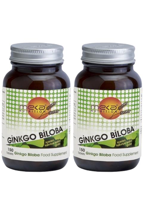 Meka Nutrition Ginkgo Biloba 240 Mg 150 Tablet X 2 Kutu 300 Tablet