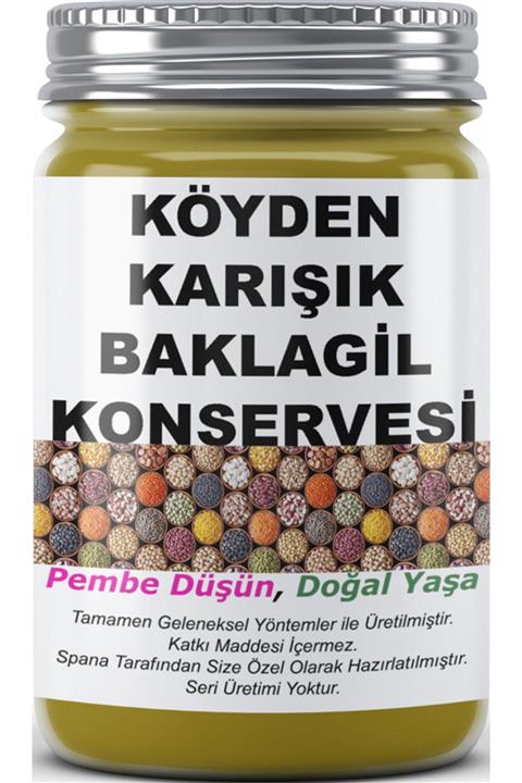 SPANA Karışık Baklagil Yemeği Ev Yapımı Katkısız 330gr