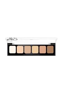 Golden Rose 6'lı Kapatıcı Paleti - Concealer Cream Palette 01 Light To Medium 8691190120719