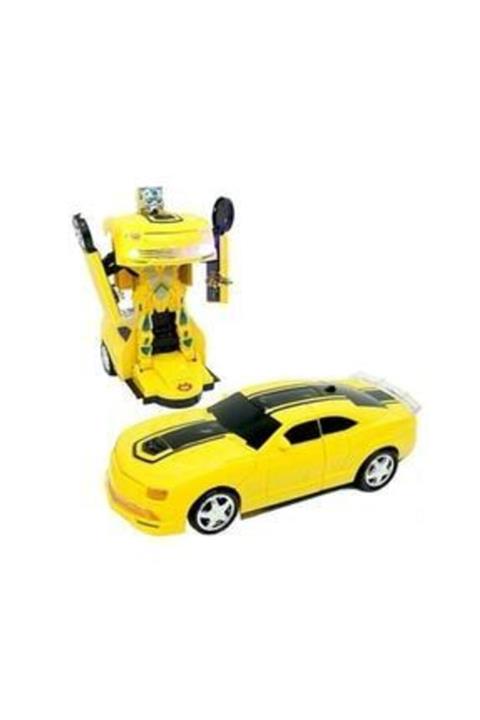 STAR TOYS Pilli Işıklı Robota Dönüşen Transformers Bumble Bee Araba