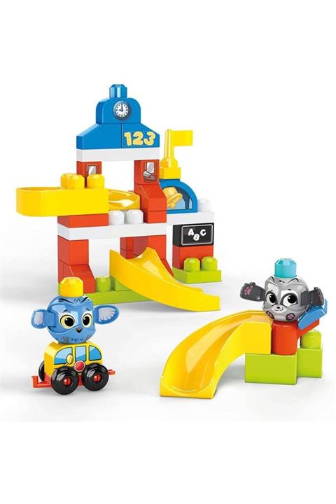 Mega Bloks Peek A Blocks Okul Binası Grj19