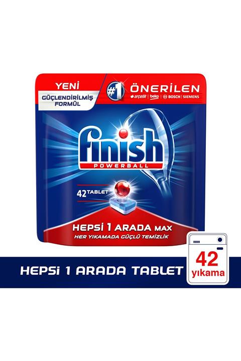Finish Hepsi 1 Arada Max 42 Tablet