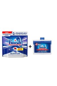 Finish Quantum Tablet 50li + Bulaşık Makinesi Temizleyici Sıvı 250 ml