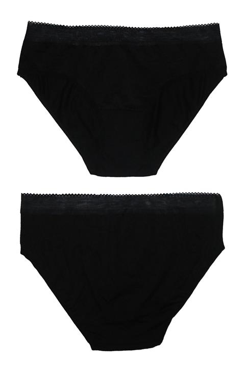 Romina Valy Siyah Romi Slip Külot