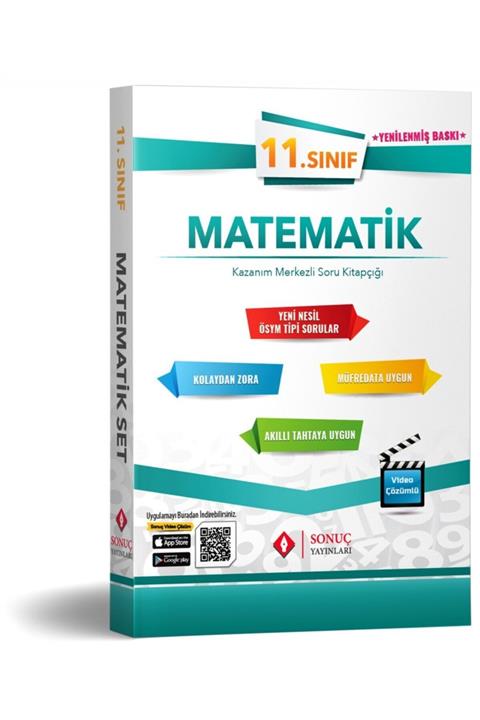 Sonuç Yayınları 11 Sınıf Matematik Modüler Set 2020 2021