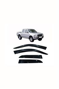 Carda Ford Ranger Cam Rüzgarlığı 1999-2009 Çift Kabin Uyumlu 4 Parça