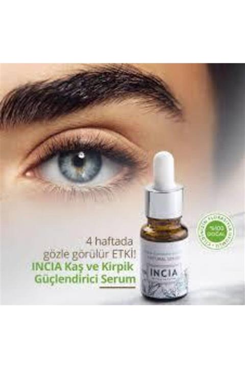 Incia Incıa Doğal Kaş Ve Kirpik Güçlendirici Serum 10ml