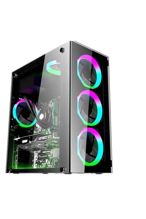 GAMETECH Gt-003 4x120mm Fan Gaming Oyuncu Bilgisayar Kasası