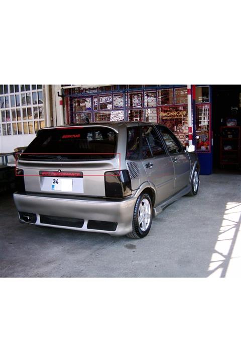 DadsGarage Fiat Tipo Cam Altı Spoiler (fiber-astarlı)