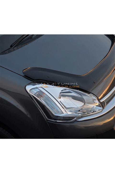 NamTuning Citroen Berlingo Kaput Rüzgarlığı Kaput Koruma Parlak Siyah 2008-2018 Arası