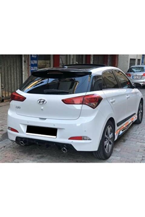 ABH DESİGN TUNİNG Hyundai I20 Uyumlu Spoiler Fiber Astarlı