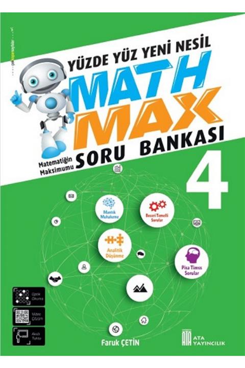 Ata Yayıncılık 4.sınıf Math Max Soru Bankası