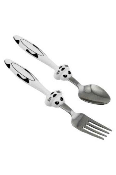 Pi İthalat Çocuk Çatal Kaşık Seti 18 cm